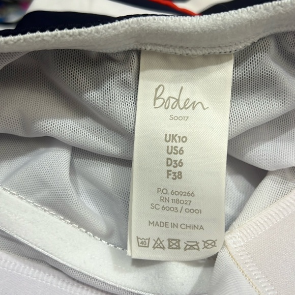 New Boden Santorini Halterneck Swimsuit. Sz 6 - Picture 7 of 8